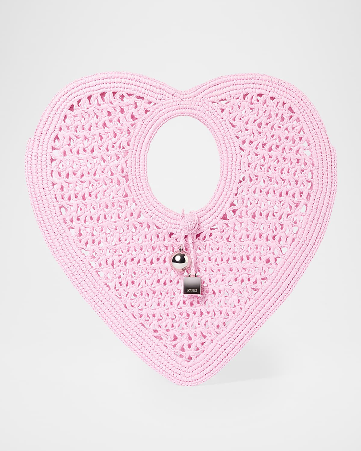The Spiaggia Coeur Woven Heart Top-Handle Bag | Neiman Marcus