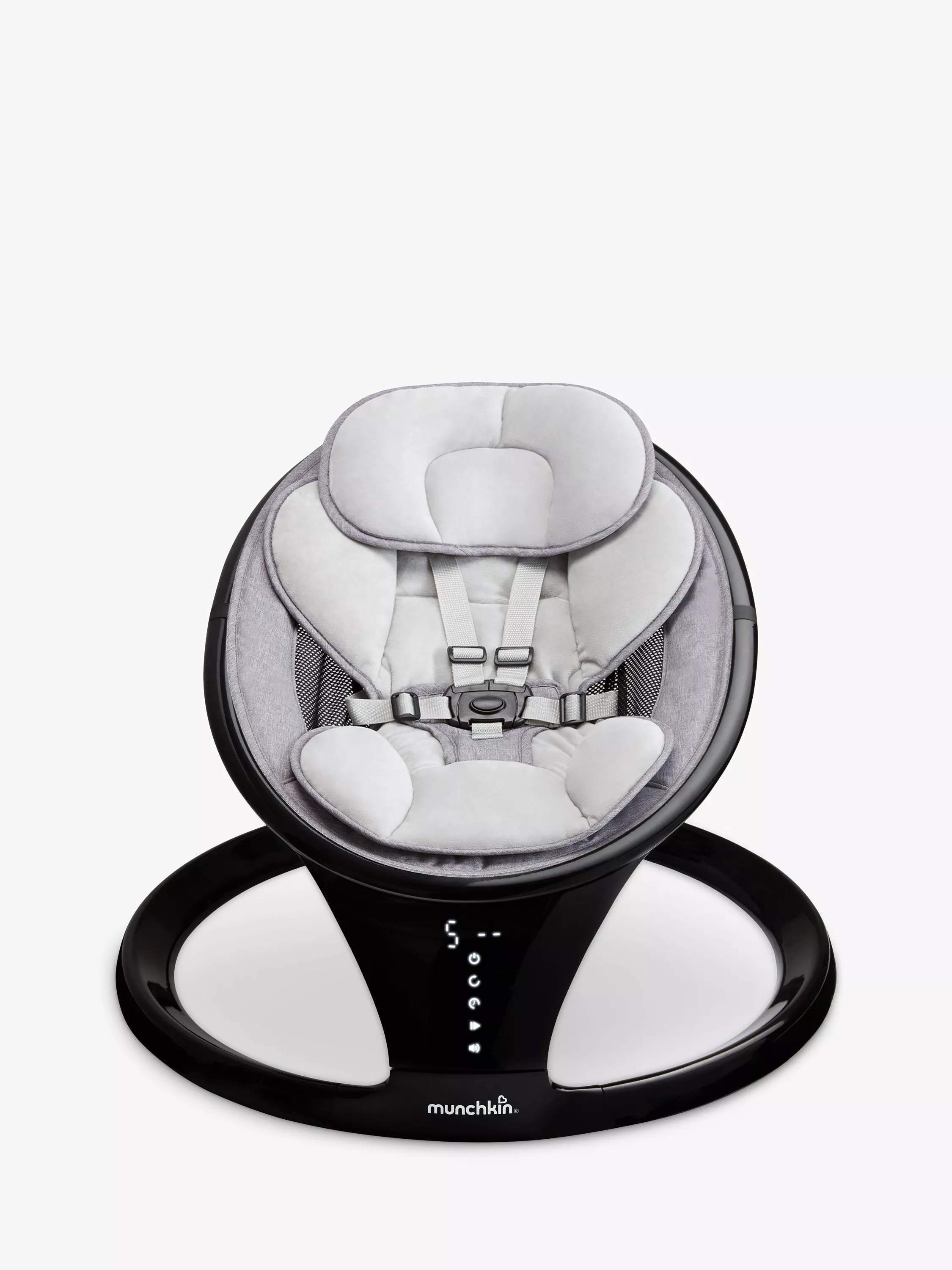 MunchkinBluetooth Baby Swing, Black | John Lewis (UK)