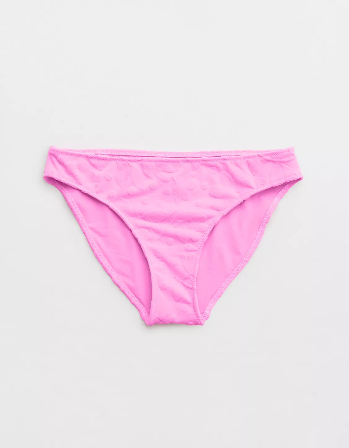 Aerie Terry Full Coverage Bikini Bottom | Aerie