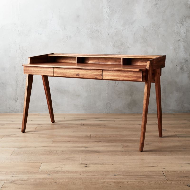 Drommen Desk + Reviews | CB2 | CB2