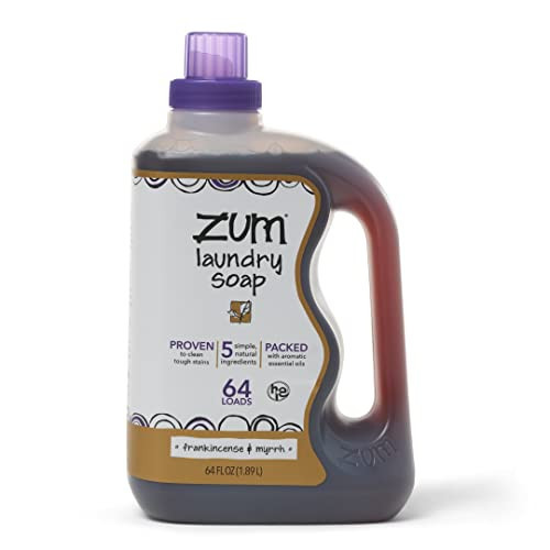 Zum Laundry Soap by Indigo Wild - Frankincense & Myrrh - 64 fl oz | Amazon (US)