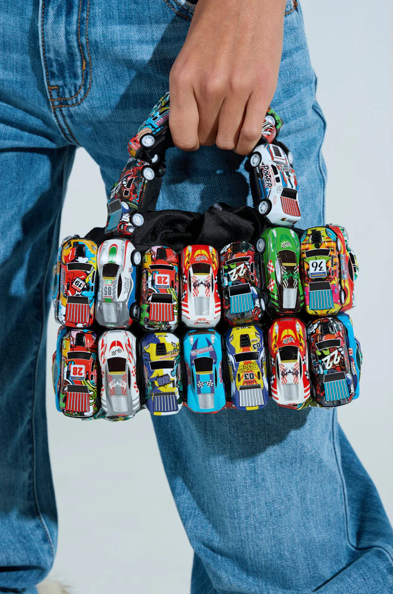 I GO FAST RACE CAR PURSE | AKIRA