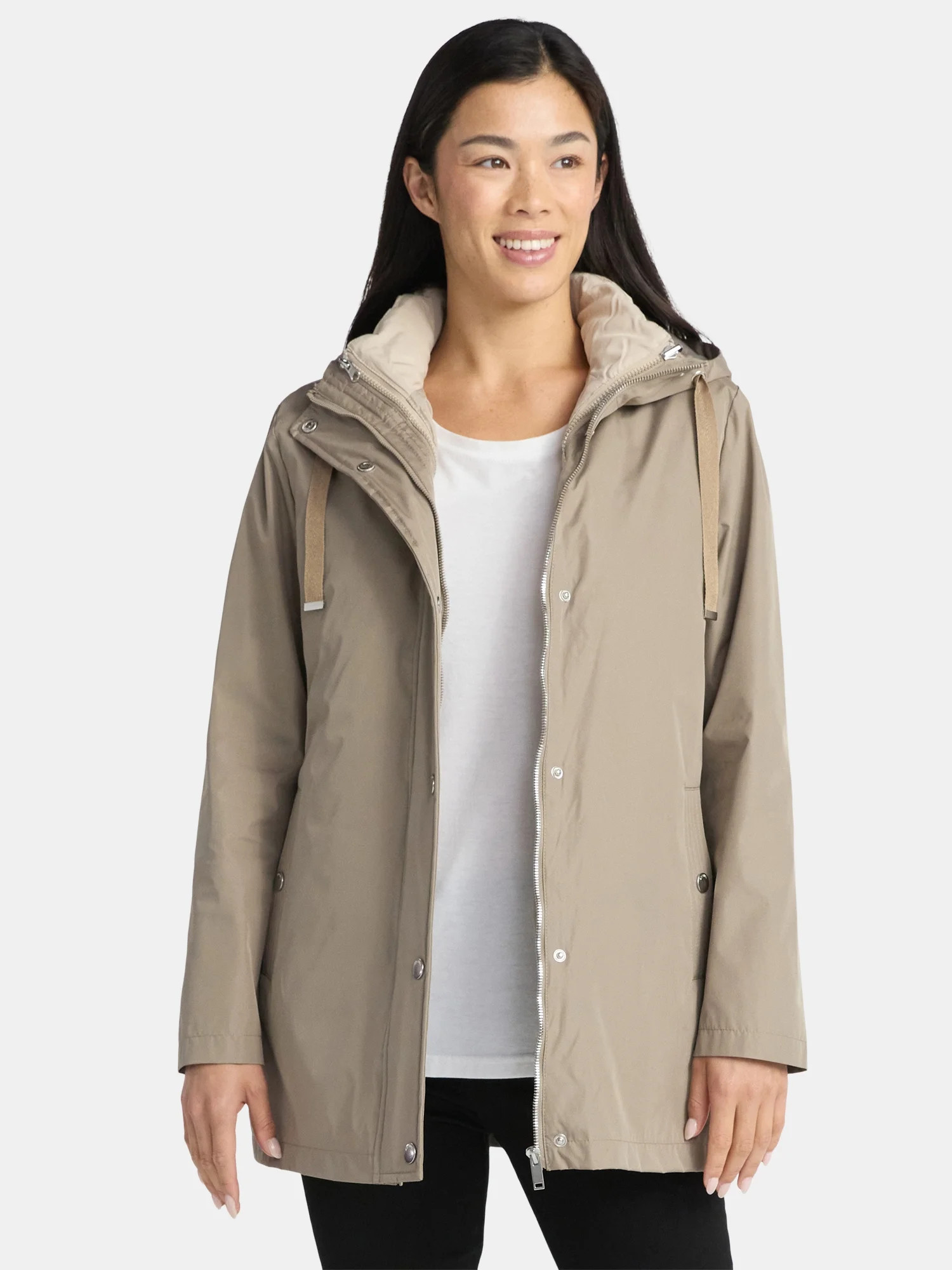 Big Chill Women's and Women's Plus 3 in 1 Systems Jacket with Hood, Sizes S-3X | Walmart (US)