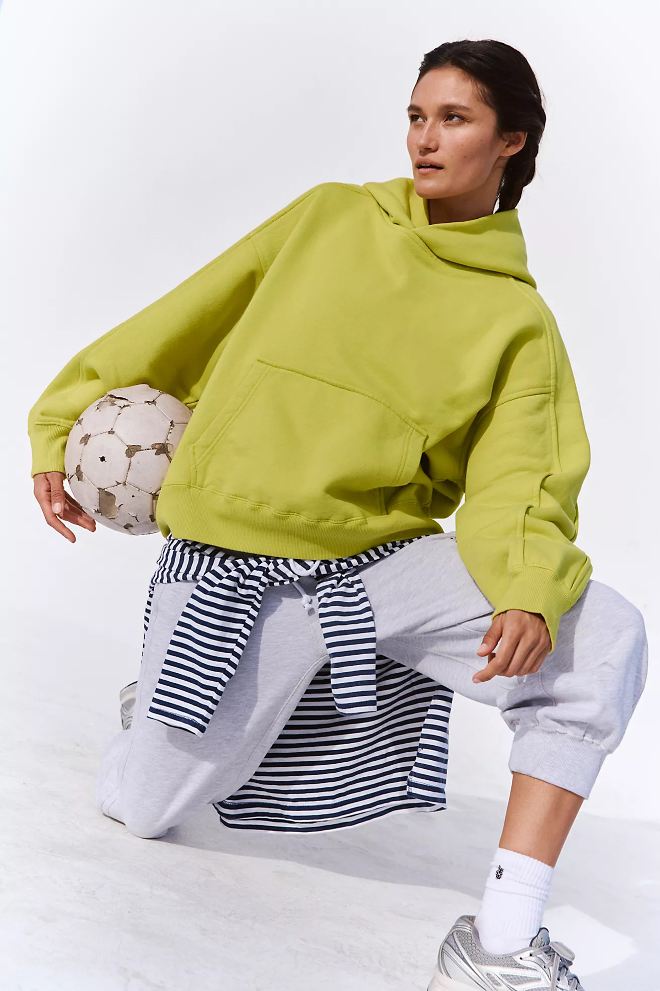 A Cut Above Flocked Buti Logo Hoodie | Free People (Global - UK&FR Excluded)