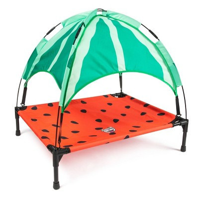 BigMouth Inc. Elevated Dog Canopy Bed - Watermelon - L | Target