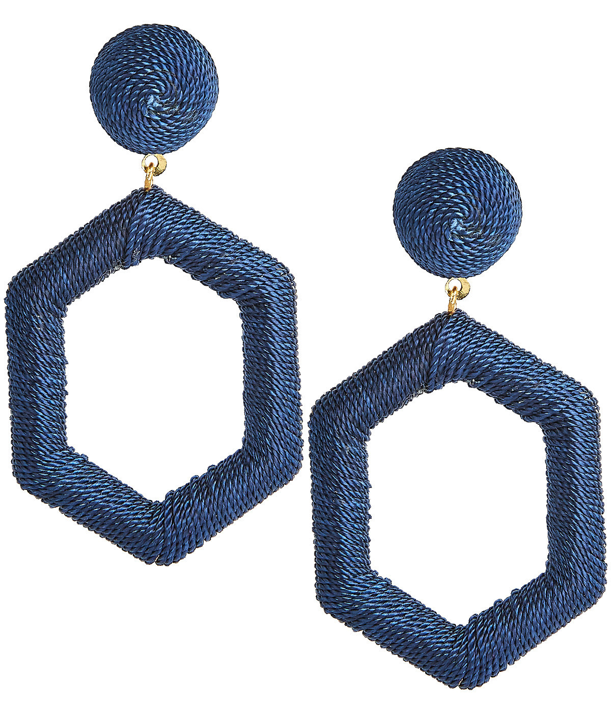 Elliot - Silk Wrapped Earrings | Lisi Lerch Inc