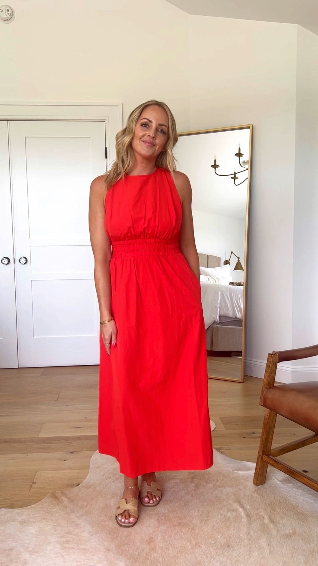 Target Style Maxi Dress Open Back Criss Cross. So comfortable and pretty on! Recommend sizing up 1 - wearing medium.
