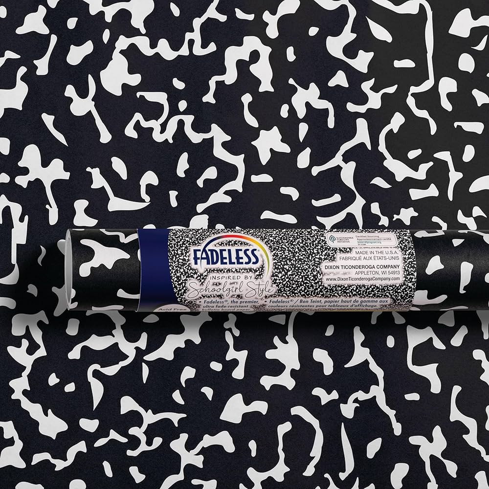 Fadeless Schoolgirl Style Bulletin Board Paper, Senior Year, 47.25" x 12', 1 Roll | Amazon (US)