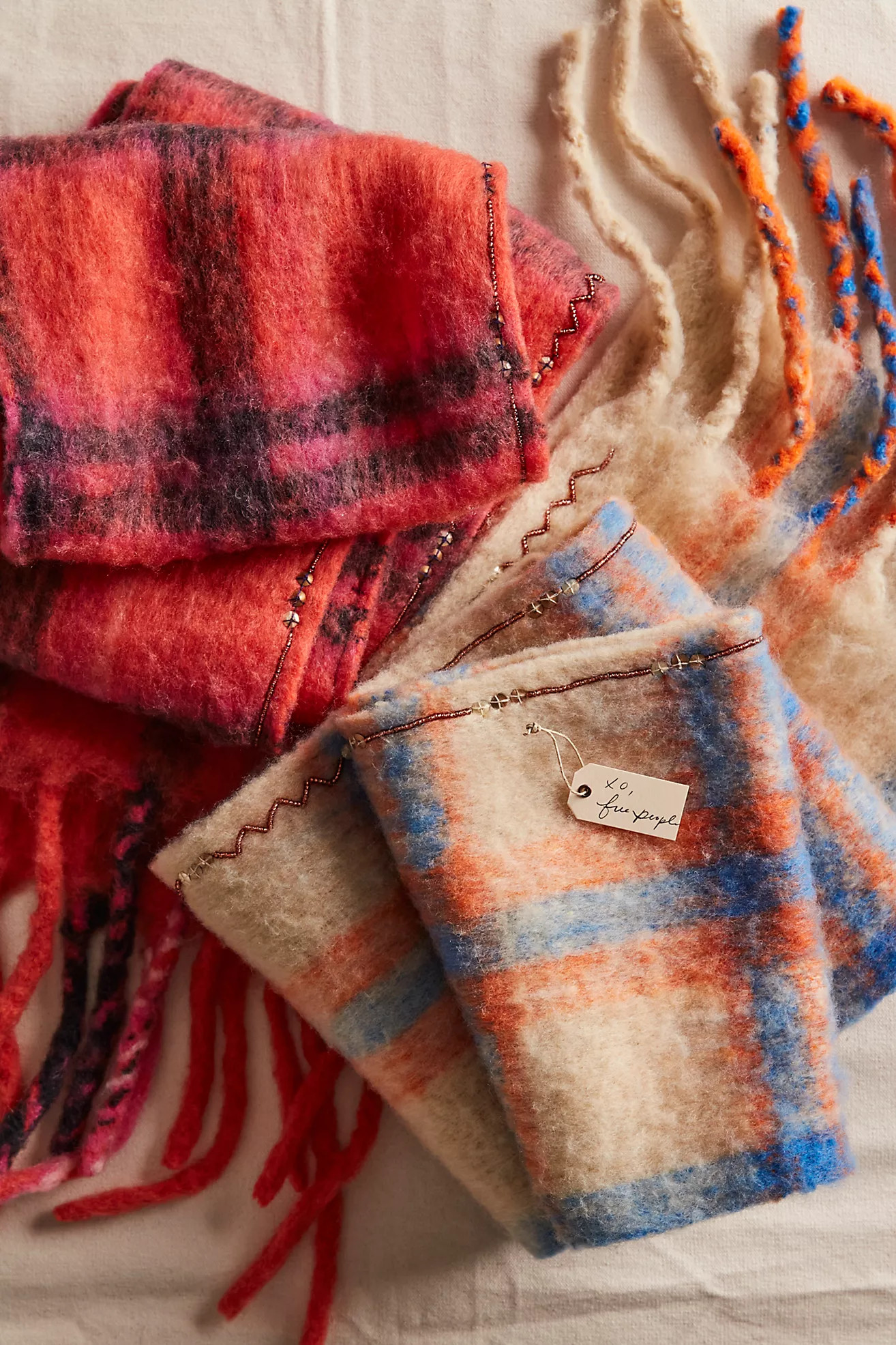 Highland Plaid Skinny Scarf | Free People (Global - UK&FR Excluded)