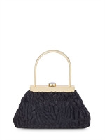 ESTELLE MINI FAUX FUR TOP HANDLE BAG | Luisaviaroma