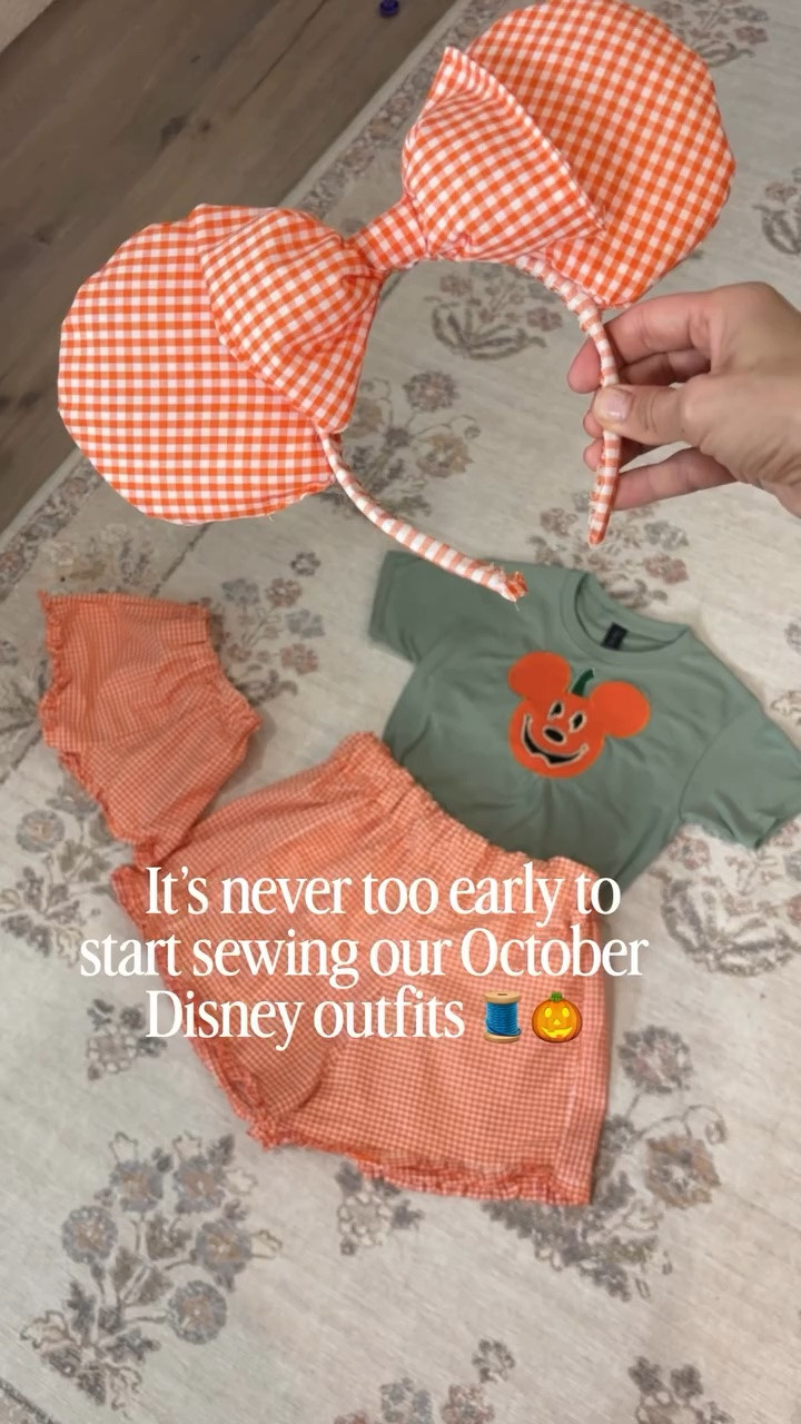 It’s never too early to start sewing our October Disney outfits 🧵🎃✨

Every year, some of my favorite Disney memories begin long before we walk down Main Street. It starts at home — picking fabrics, sketching ideas, and sewing little outfits filled with so much love.

This year’s Halloween Disney wardrobe is officially underway, and I can’t wait to share every pumpkin patch, ruffle, and handmade detail along the way 🎃🧡

If you love Disney magic beyond the rides, handmade childhood moments, DIY projects, and creating special memories for your little ones, you’re in the right place 🤍✨ Follow along for Disney outfits, crafts, and all the little moments in between.

#DisneyHalloween #DisneyMom #DisneyOutfits #HandmadeKidsClothes #DisneyDIY
