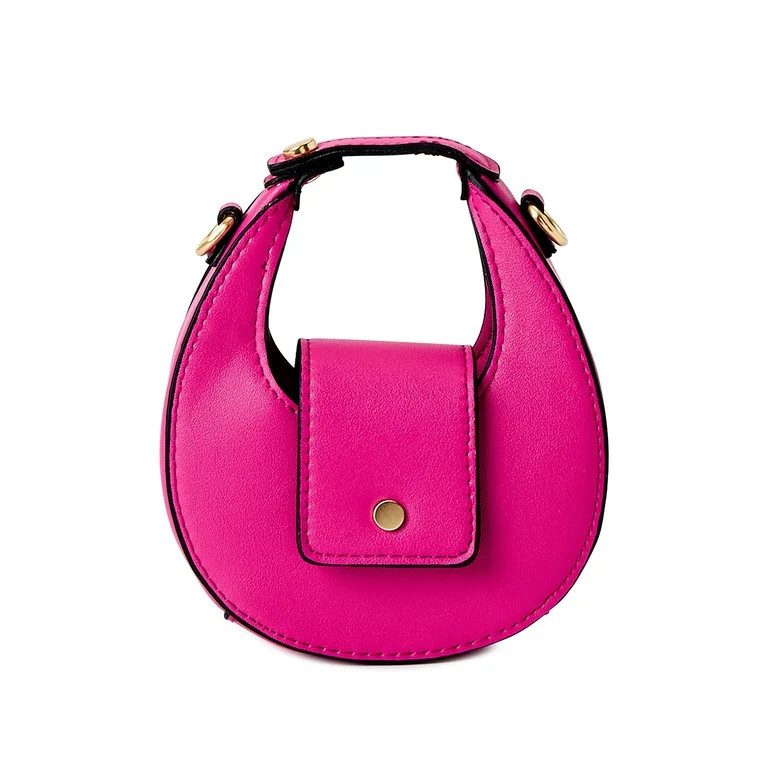 Scoop Women's Micro Chain Crossbody Bag Rose Violet | Walmart (US)