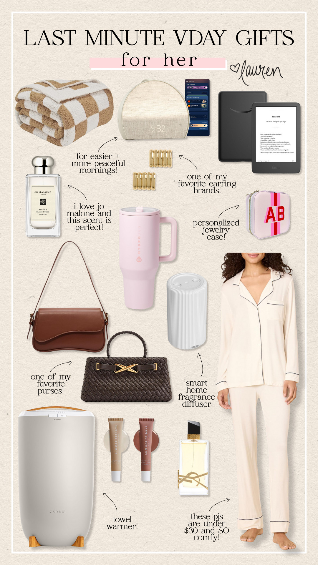 valentine's day gifts for her that will all arrive before saturday! 🩷 

 #LTKValentine #LTKmomlife #LTKSaleAlert