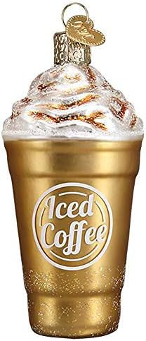 Old World Christmas Ornaments Blended Coffee Glass Blown Ornaments for Christmas Tree | Amazon (US)