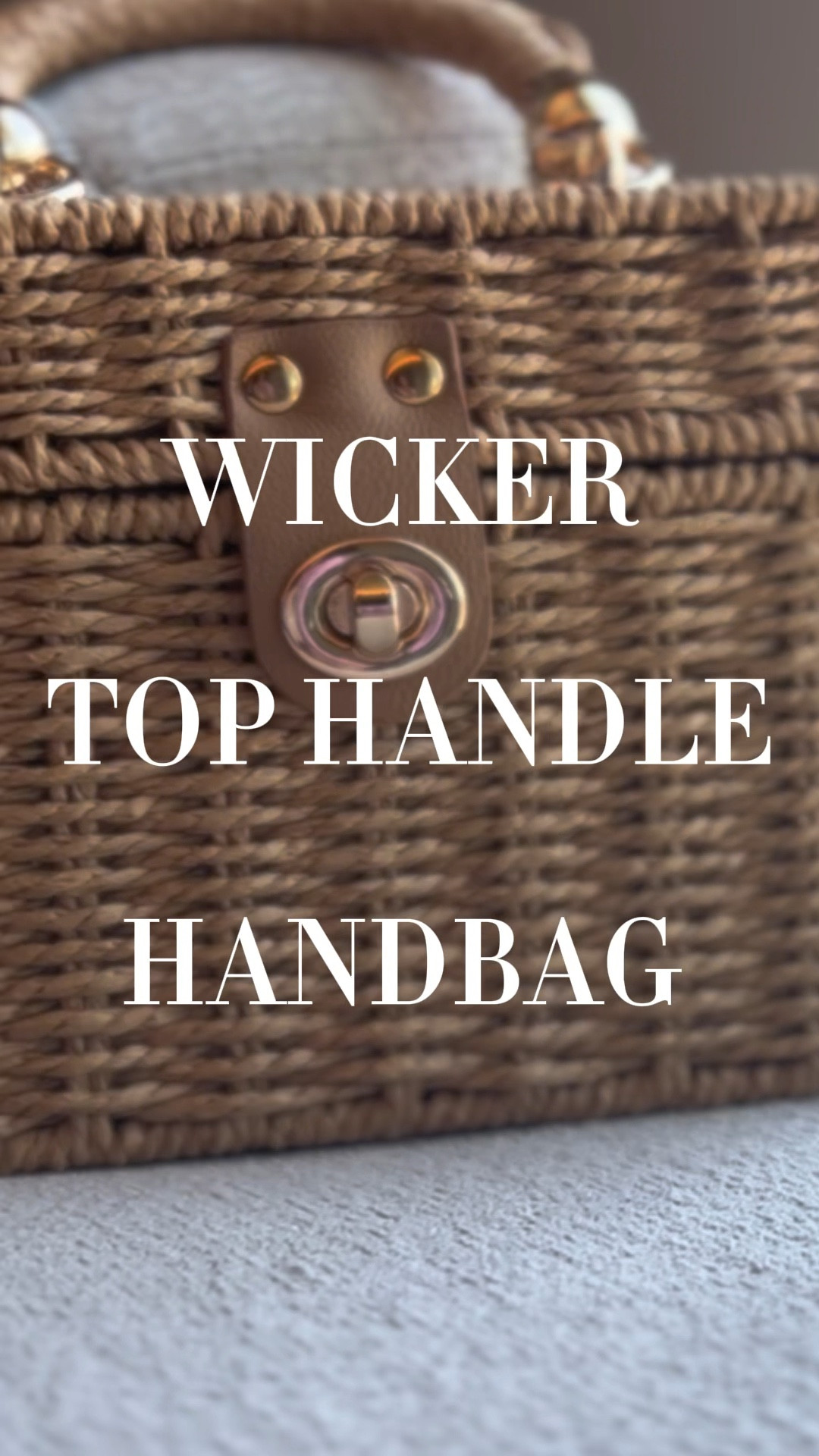 Spring into style with this versatile top handle wicker handbag from @Amazon available in an array of colors to suit your Spring outfits!

#amazonfinds #amazonpurse #handbag #springhandbags #springpurse #purse #amazonfinds2024 

#LTKSeasonal #LTKfindsunder50 #LTKVideo