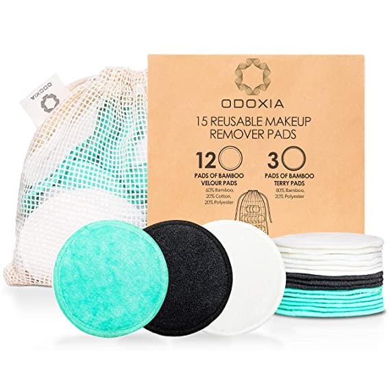 Reusable Makeup Remover Pads | Eco Friendly & Zero Waste Cotton Rounds | Beauty Products | 15 Nat... | Amazon (US)