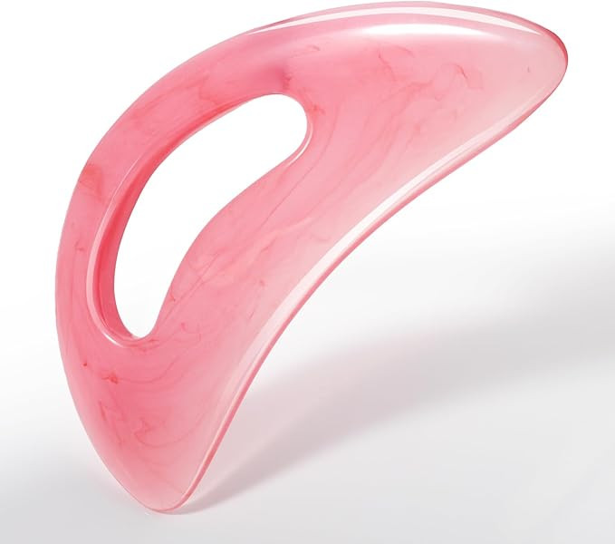 Scienlodic Gua Sha Massage Tool with Handle (Resin) Larger Guasha Scraping Tool for Back Neck Fac... | Amazon (US)