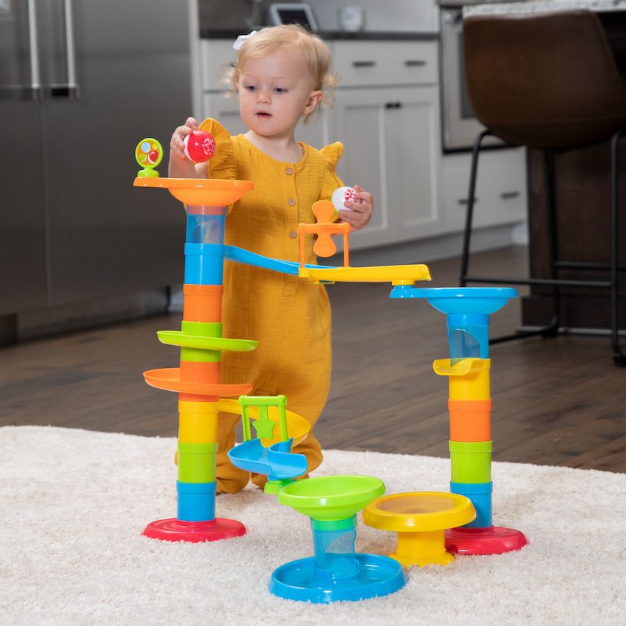 Roll & Bounce Tower - Best Baby Toys & Gifts for Ages 1 to 3 | Fat Brain Toys