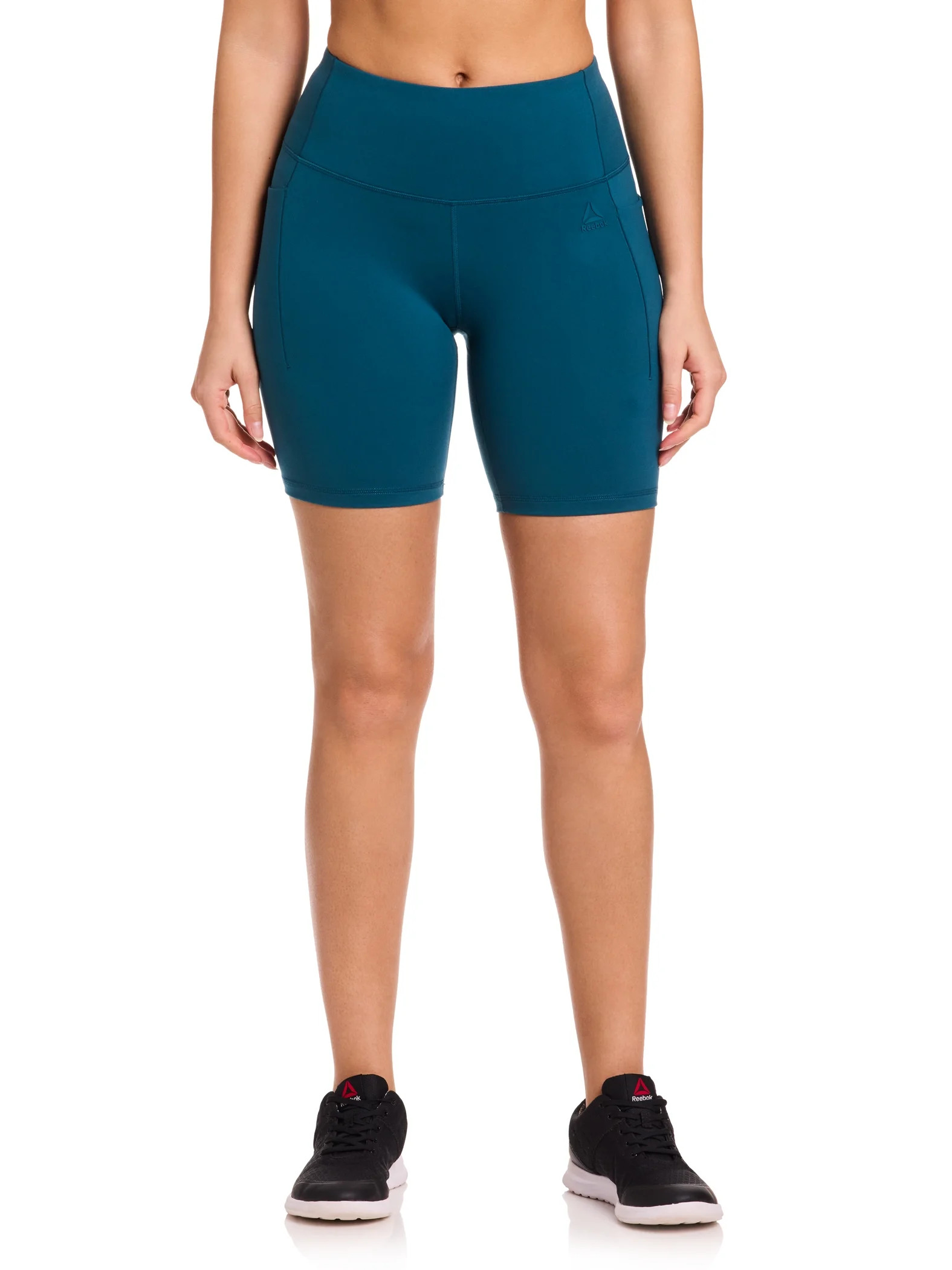 Reebok Women's Reflex High Rise Bike Shorts, Sizes XS-XXXL | Walmart (US)