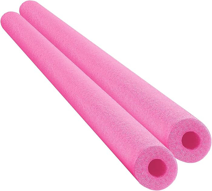 Floating Pool Noodles Foam Tube 2-Pack, Thick Hollow Noodles for Floating in The Swimming Pool, 5... | Amazon (US)