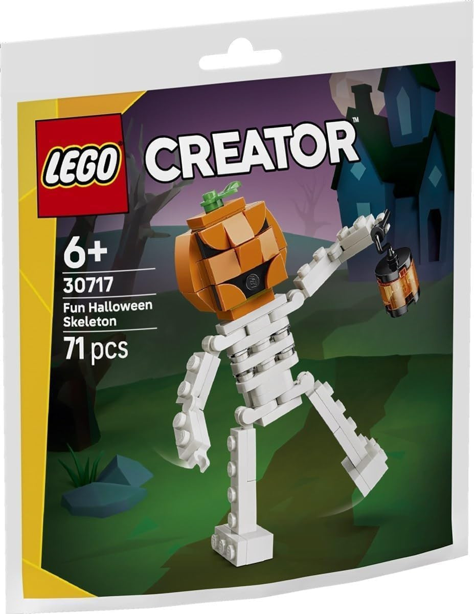 LEGO Creator Fun Halloween Skeleton 30717 (71 Pieces) | Amazon (US)