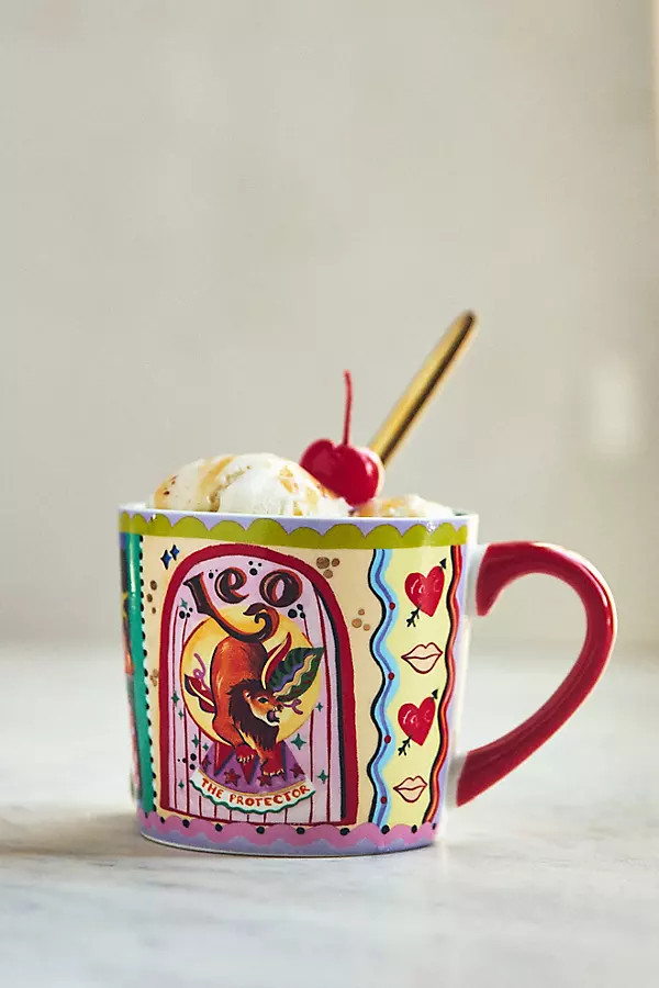 Eleanor Bowmer Zodiac China Mug | Anthropologie (UK)