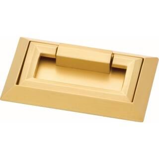 Liberty External Campaign 3 in. (76 mm) Center-to-Center Brushed Brass Drawer Pull P34967-117-C | The Home Depot