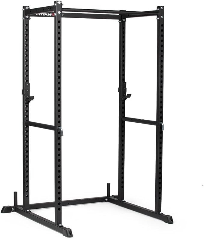 Titan Fitness T-2 Series Short Power Rack, Skinny Pull Up Bar, Pin and Pipe Safeties, Standard J-... | Amazon (US)