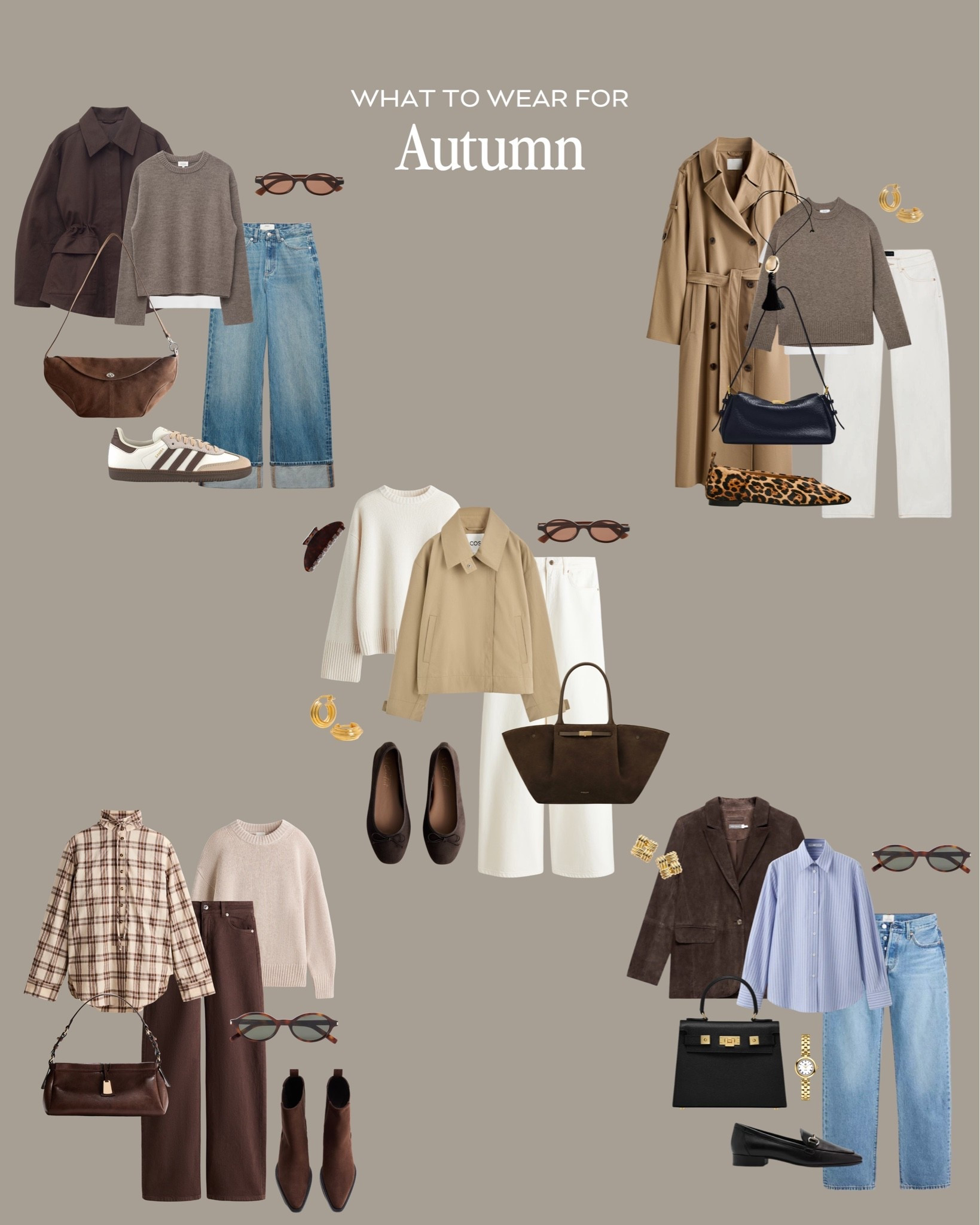5 outfits for Autumn 🤎🍂

#LTKautumn