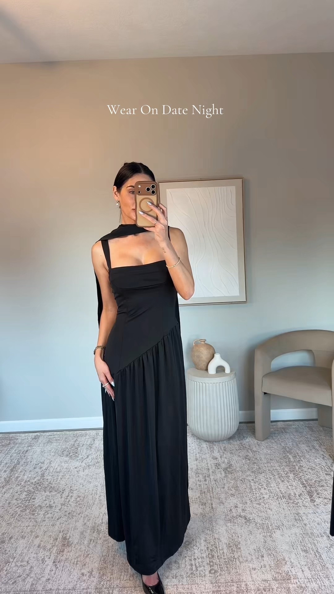 Date night outfits or wedding guest black dress. Wearing a size small. It’s very chic and classy. #amazon #dresses 

#LTKOver40 #LTKSeasonal