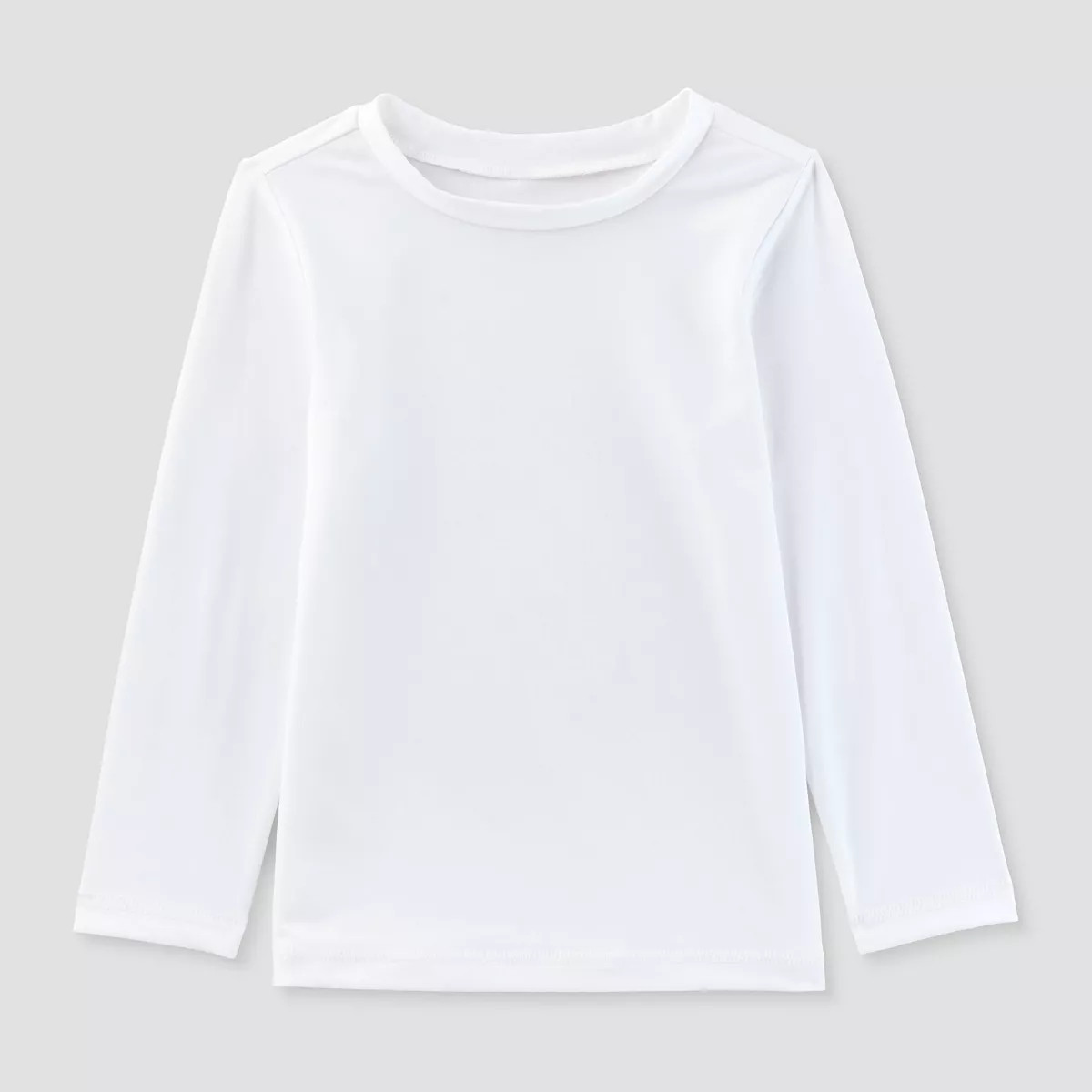 Toddler Long Sleeve Rash Guard Top - Cat & Jack™ White 4T | Target
