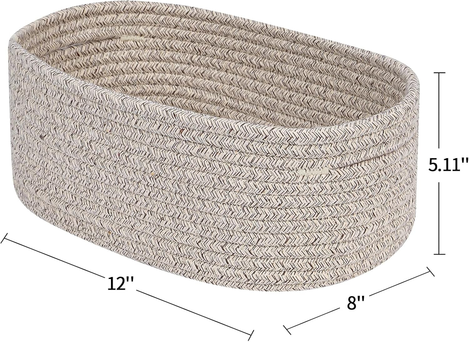 CubesLand Small Storage Baskets for Shelf,Cube Organizer Basket Bin,Woven Baskets for Shelves,Sof... | Amazon (US)