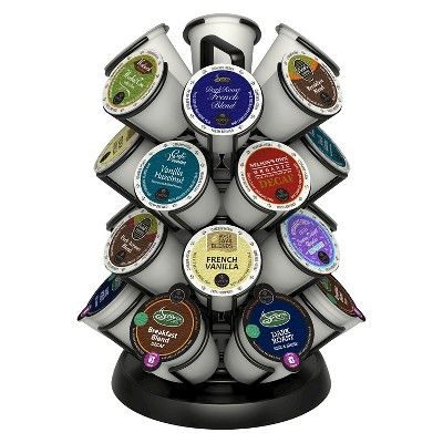 Java Concepts Deluxe Coffee Carousel Pod Holder for K-cups - Black | Target