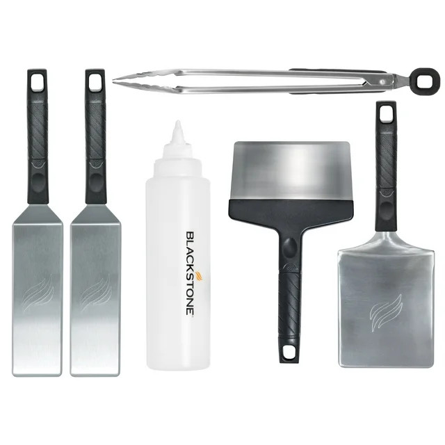 Blackstone Deluxe Stainless Steel 6-Piece Spatula Griddle Set | Walmart (US)