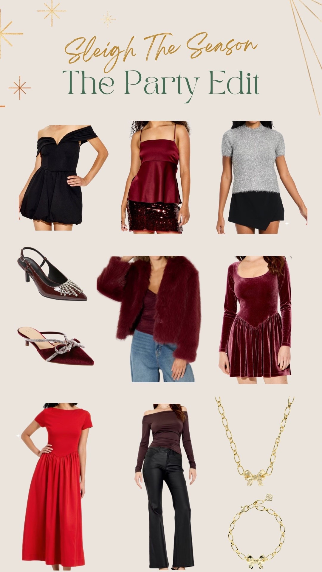 Sleigh the Season, the Party Edit ✨ Holiday Style from Target 

#LTKU #LTKSeasonal #LTKHoliday