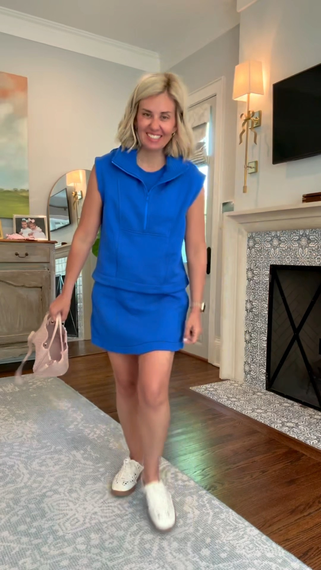 Y’all know I always say….when getting dressed, make it colorful & make it cute even if it’s athletic wear. It’s an instant mood booster! 
Pleated Skort - small
Cropped Tank - small
Cropped Tee - small 
Sleeveless 1/2 Zip - xs
Leggings - 7/8 small
Cotton Skort - small
Cami Dress - small ￼

#spanxpartner
@spanx

*Use code Catherinexspanx for 15% off + free shipping on 1st order ￼

#LTKmomlife #LTKfitnessgoals #LTKmorningroutine