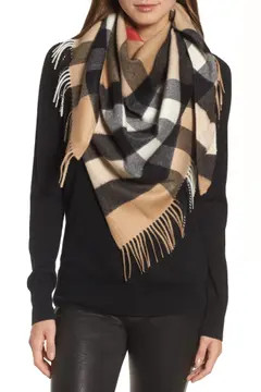 Mega Check Cashmere Scarf | Nordstrom