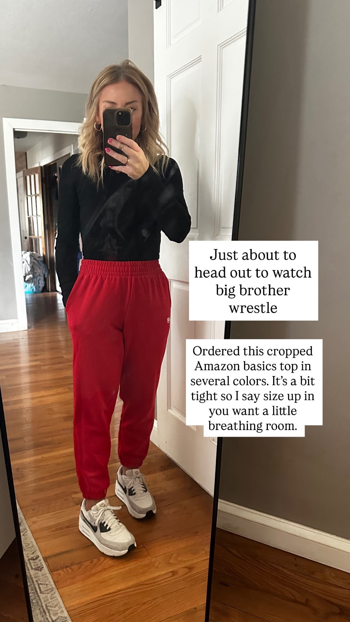  Amazon Basic + High rise Joggers + my favorite #Nikes = 👌🏻

Including a few variations of the shirt for anyone who may not want a cropped top. I own all of the tops that I’ve linked (in multiple colors) and I recommend them both for price, and versatility.

#LTKOver40 #LTKActive #LTKmomlife