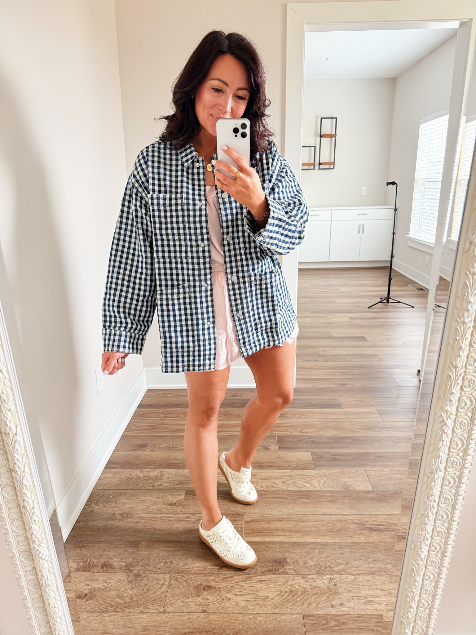 TARGET 🎯 TUESDAY 
• medium jacket - oversized fit 
• medium top - loose flowy fit
• medium shorts
• shoes true to size 


#LTKPetite #LTKMidsize #LTKootd