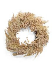 24in Wheat Wreath | New Arrivals | TJ Maxx