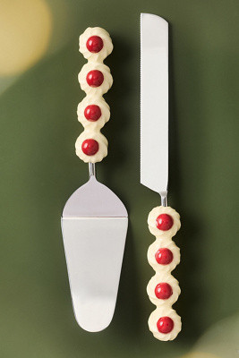 Yule Cake Serve Set | Anthropologie (US)