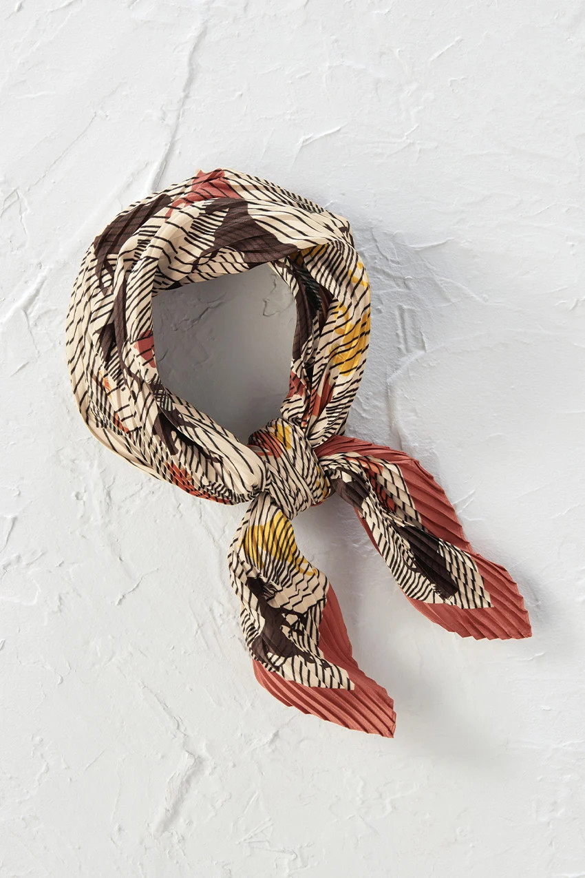 Free Rein Pleated Neckerchief | Coldwater Creek