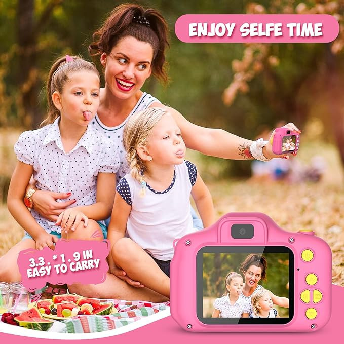 Desuccus Kids Camera Toys for Girls Camera for Kids Little Girls Digital Camera Toy Video Recorde... | Amazon (US)