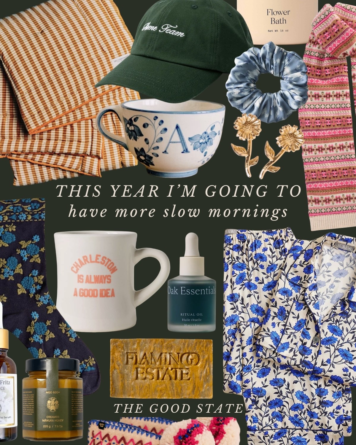 It's never too late to set your intentions for the year! May this year be one of great intentionality and beauty! This collection is for the ones making simple decisions to live more slowly. The ones who make pour over coffee in the morning and light candles in the evening. This is for the ladies taking back their time and life by scrolling less and finding ways to create and add more beauty into their everyday. The ones learning how to make sourdough or trying a new hobby like knitting. This is for the ones hosting game nights and dinner parties. For the one being more mindful to open up her home and heart to friends and family. The one who makes gatherings special—who writes placards, bakes homemade cakes, brings out the fine China on an “ordinary” Tuesday and always makes a point to have fresh flowers in the home. The is for the one who wants to be more intentional to mail handwritten cards. For the one who romanticizes slow, golden mornings at the farmers market—flaky croissant in one hand and fresh produce in the other. For the one who has always wanted to give gardening a try and for the lady who has tended to the same garden for over a decade. This is for the picnic girlies and the homebodies. For the ones saying “yes” to living a brighter, fuller and more intentional life this year. This is for you🤍

#LTKActive #LTKootd #LTKSaleAlert