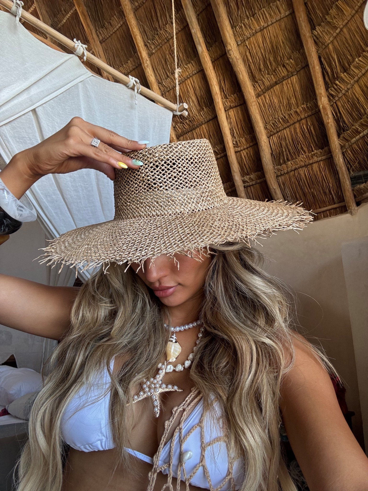 Beach/vacay vibes necklace. 

#LTKSeasonal #LTKSaleAlert #LTKSwim