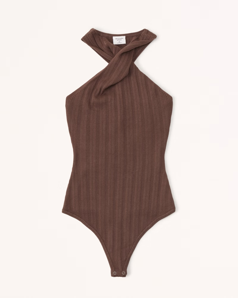 Twist-Front Bodysuit | Abercrombie & Fitch (US)