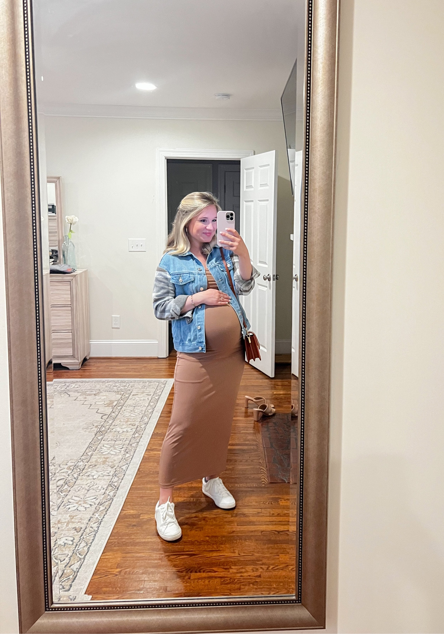 Bump friendly outfit from amazon! Wearing a size medium in the dress :)

#LTKSeasonal #LTKbump #LTKfindsunder50