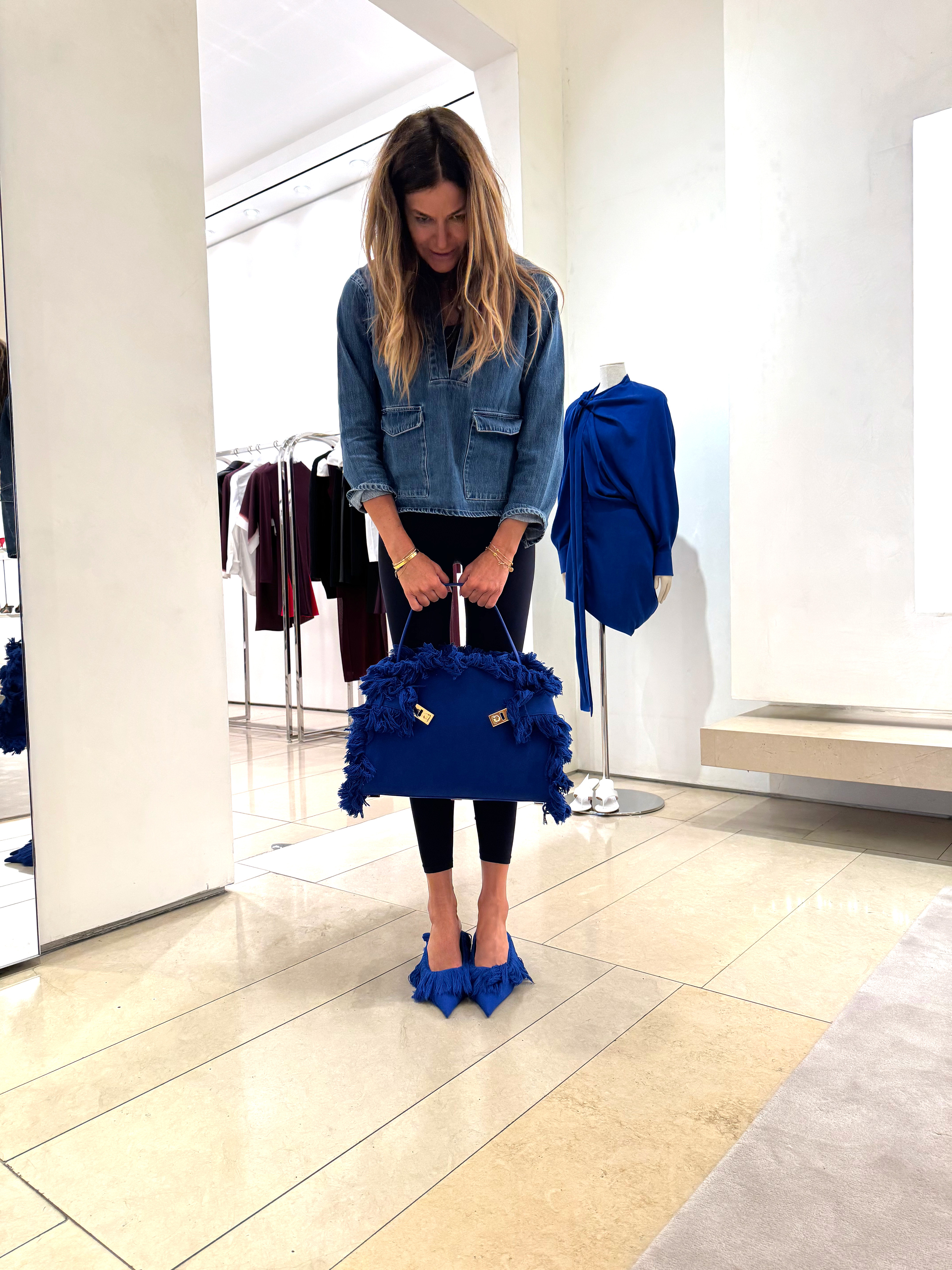 Dressed in all shade of BLUE #ferrafamo  

 #LTKStyleTip #LTKBeauty #LTKShoeCrush