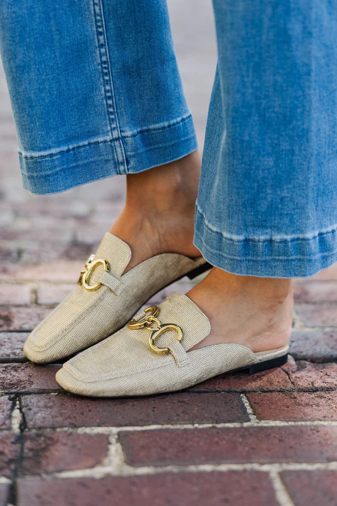 Just Glow With It Gold Flats | The Mint Julep Boutique