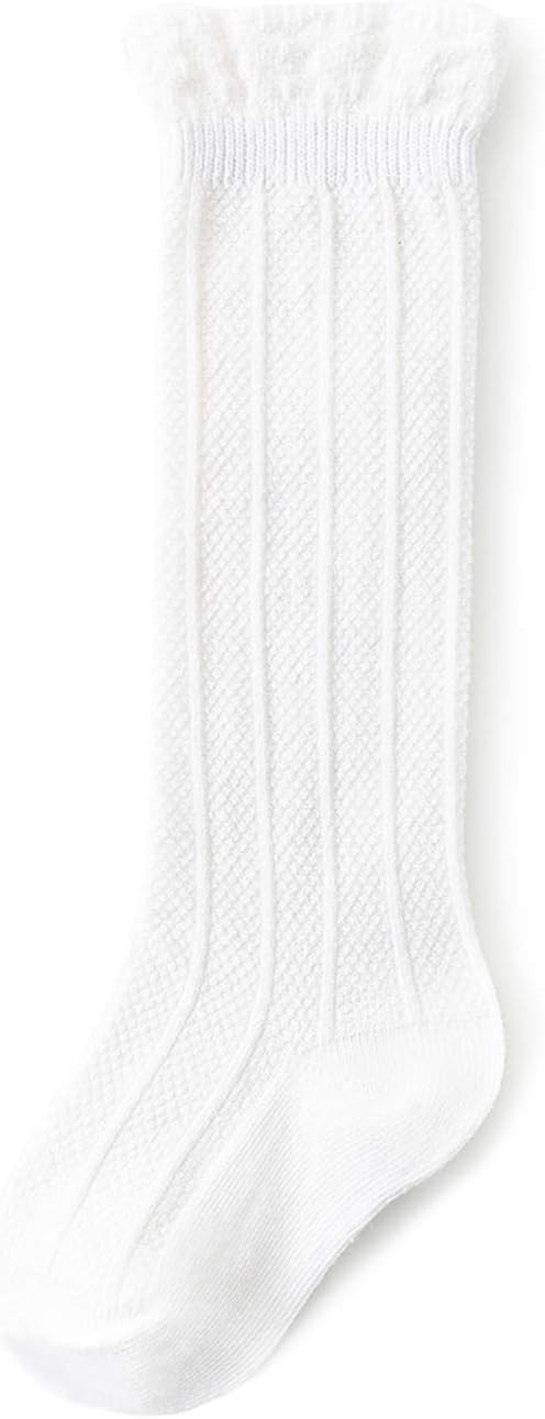 American Trends Baby Knee High Socks Girls Tube Long Socks Boys Newborn Infants Toddlers Ruffled ... | Amazon (US)